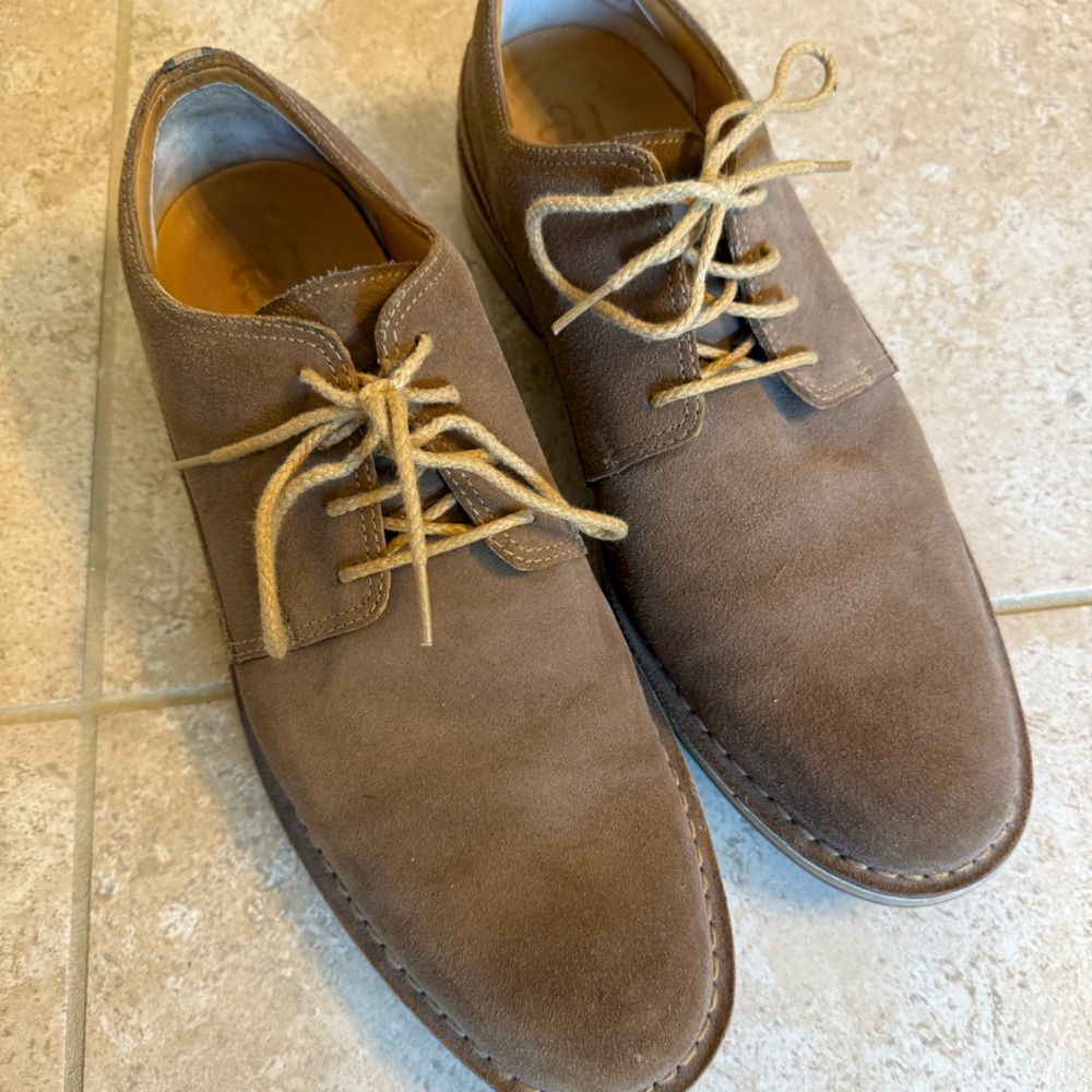 Men's Sperry Gold Cup Brown Suede Shoes
